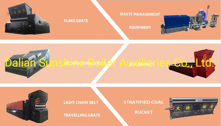 Travelling Belt Chain Grate Biomass Steam Boiler Automatic Chain Biomass Steam Boiler