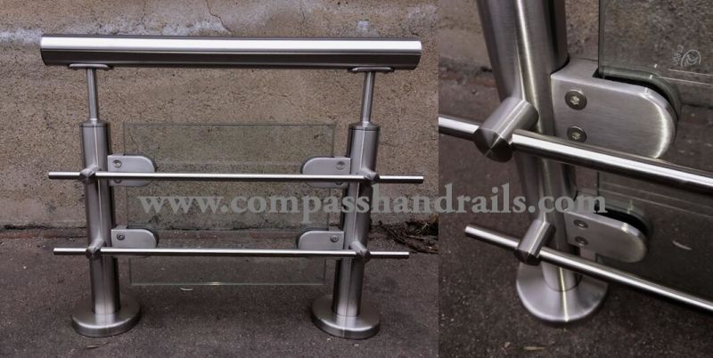 OEM/ODM Factory Stainless Steel Balustrade Deck Stair Glass Cable Handrail Railing with Ce