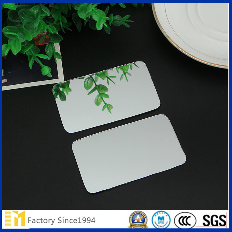 2mm 30*30cm Clear Float Glass Double/Single Coated Aluminum Mirror