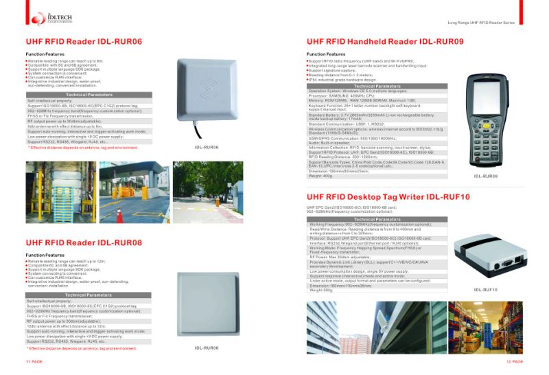 Active RFID Tag Mounted on Vehicle Windscreen