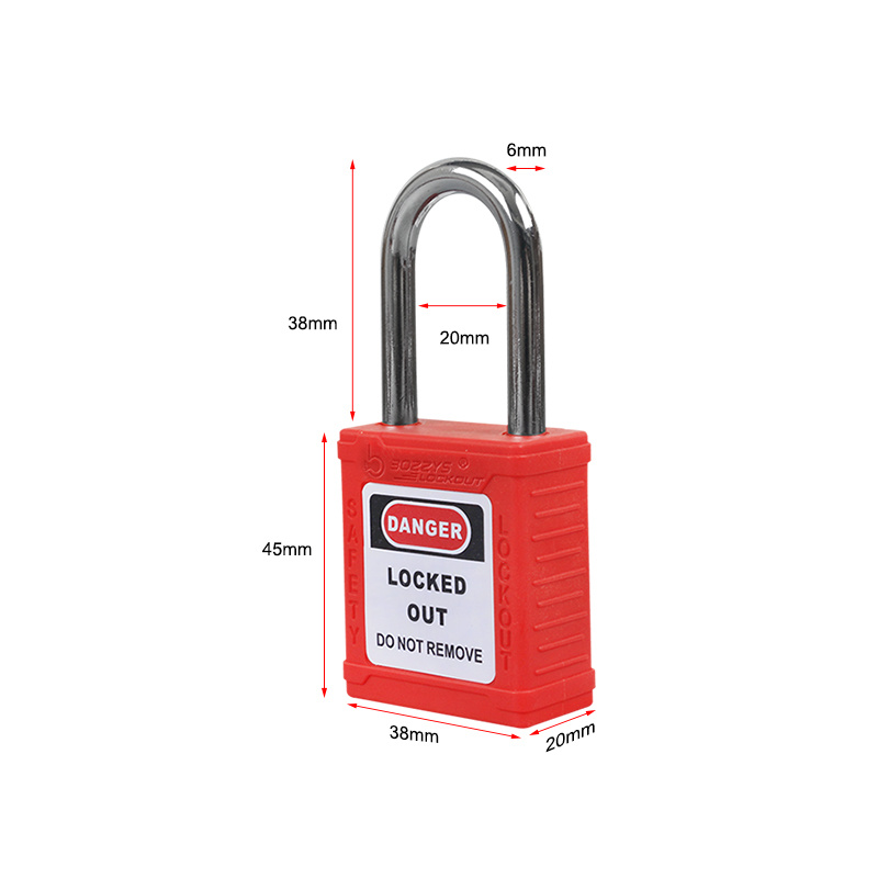 Non-Conductive Small Industy Safety Padlock Bd-G04