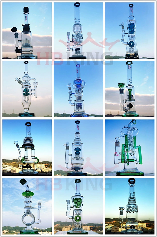 Customized Glass Smoking Pipe for Brand From Hbking Glass Manufacturer Special for Glass Water Pipe