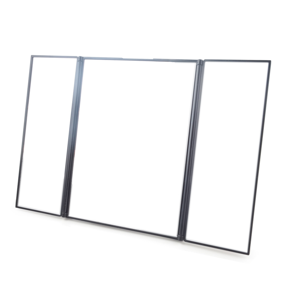 Hot Sell 16 PCS LED ABS Smile Mirror Mirror Glass Mini Vanity Mirror Glass Mirror