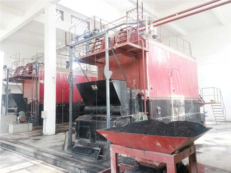 Sugar Mill Double Drum Chain Grate Water Tube Coal Fired 20 Ton Szl Steam Boiler