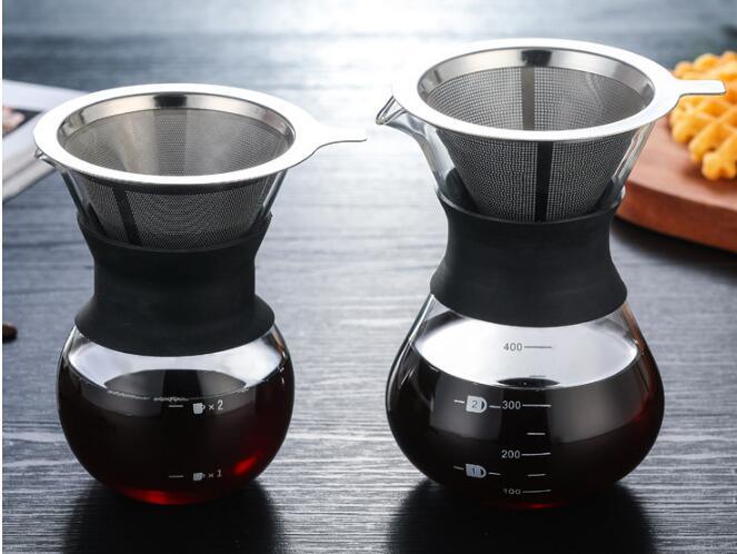 Glass Coffee Pot Pyrex Glass Coffee Maker Coffee Glassware High Borosilicate Glass Tea Coffee Pot