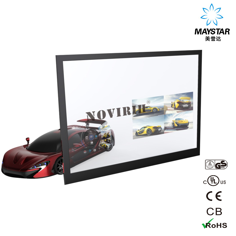 15 Inch ~84 Inch Custom Glass Transparent Touch Screen Monitor Panel LCD Display