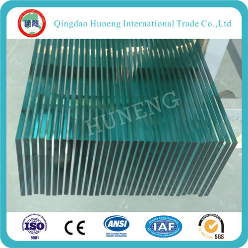 3-19mm Clear Curved Tempered Glass for Building
