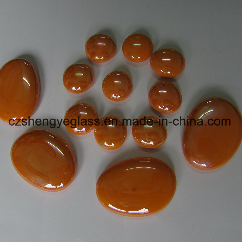 Fire Glass Flat Glass Gem