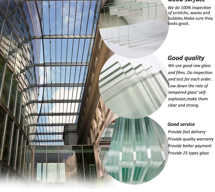 Toughened Insulating Glass Toughened Laminated Glass