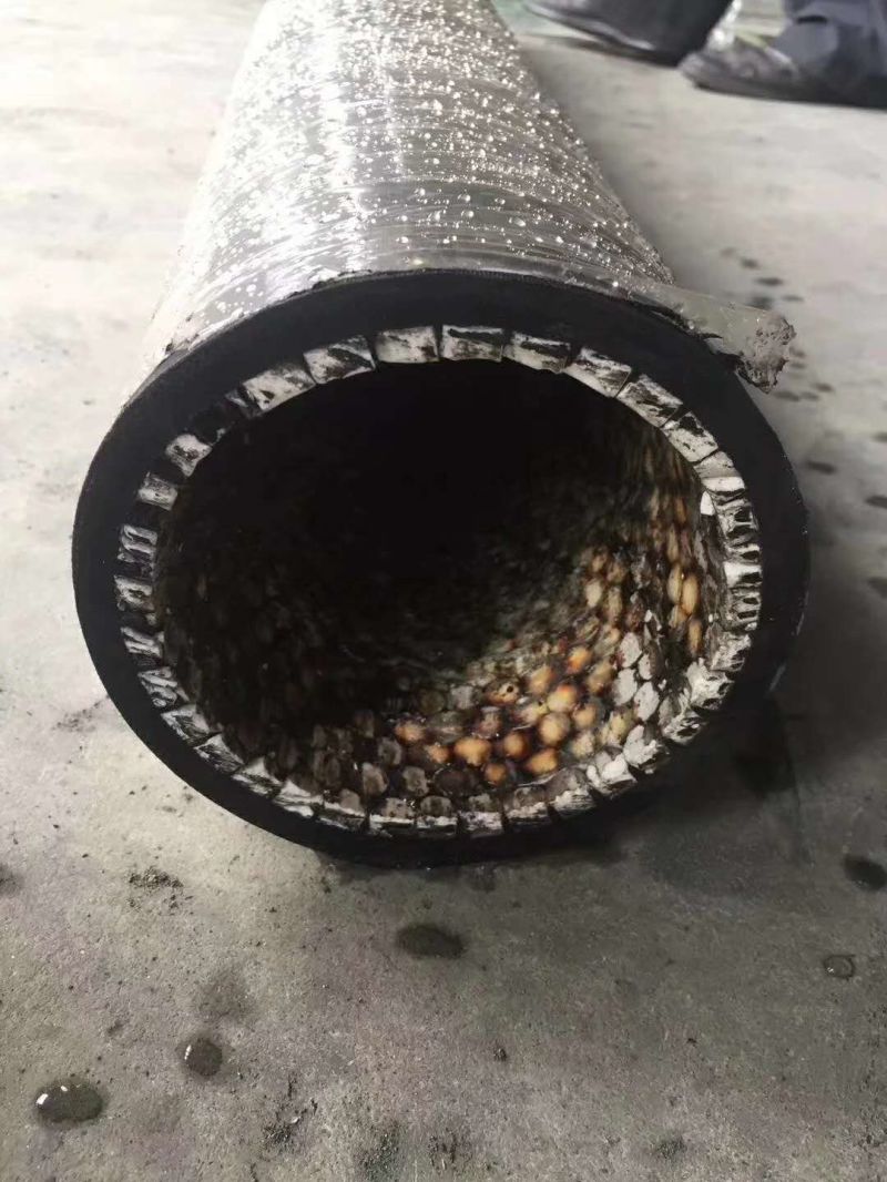 Heat and Wear Resistant Ceramic Lined Rubber Hose Alumina Ceramic Lined Rubber Pipe Alumina Ceramic Lined Steel Tube 95% Alumina Ceramic Lined Steel Pipe