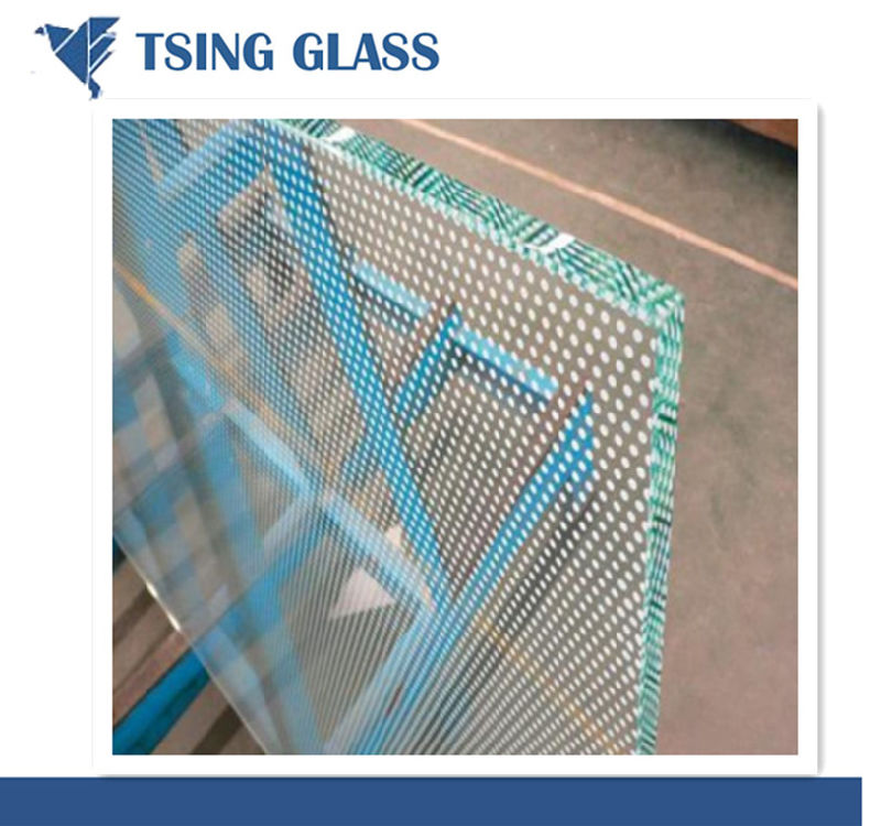 Ultra Clear Tempered Glass Toughened Glass with Silk-Screen Printing