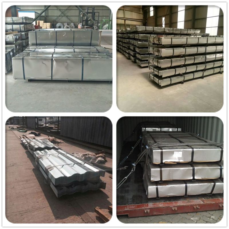 Metal Roofing Sheet Price 55%Al Gl Aluzinc Coating Roofing Steel Sheet From China