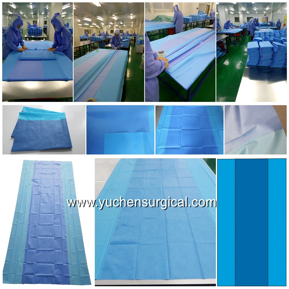 Surgical SMS Middle Reinforced Back Table Cover/Equipment Cover