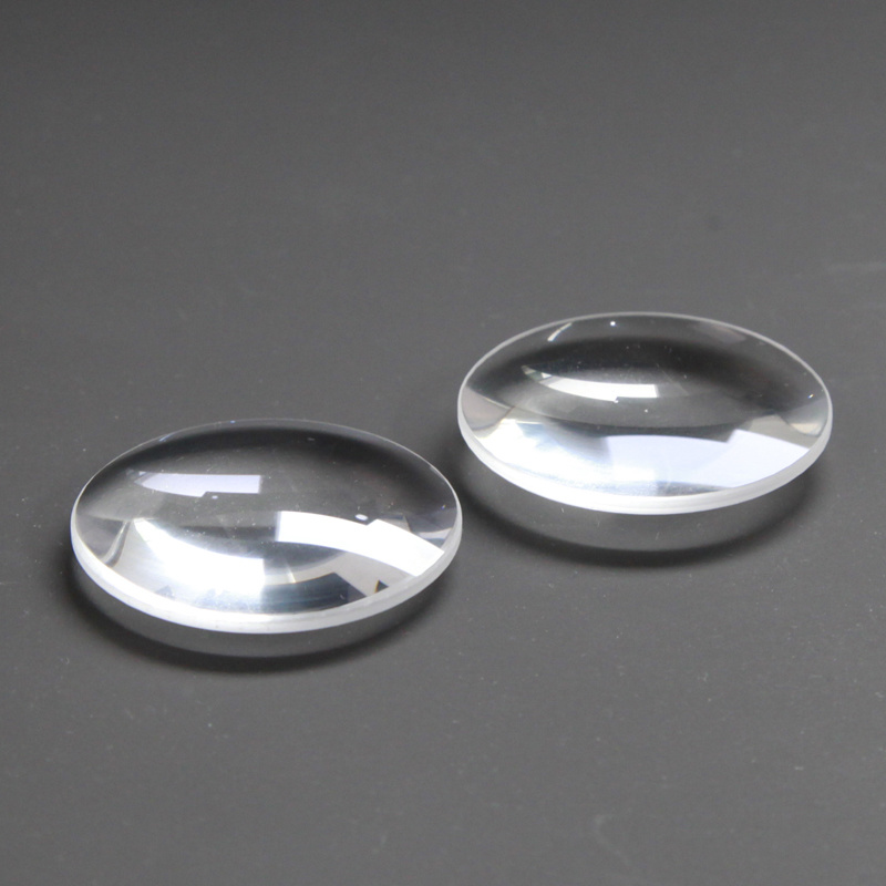 K9 Quartz Glass Large Round Double Convex Magnifying Glass Lens