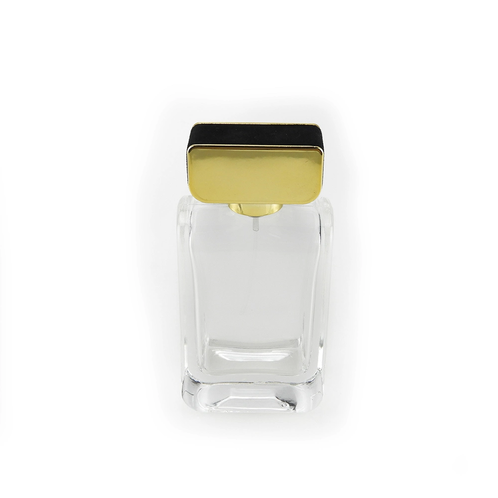 Fantastic Coating Glass Crystal Perfume Bottle for Cap
