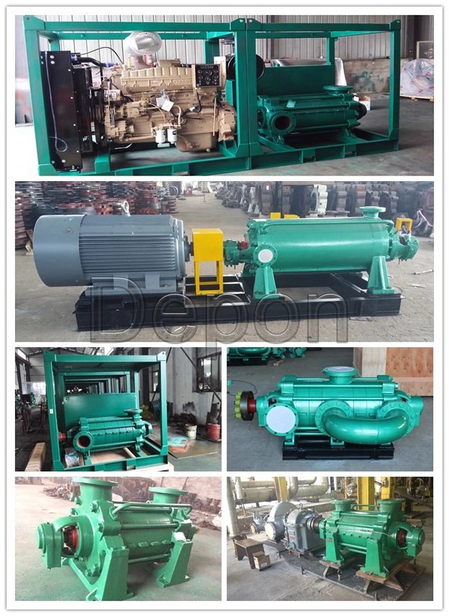 Multistage Water Pump Boiler Feed Hot Water Centrifugal Pump High Pressure Head for Urban Water Supply