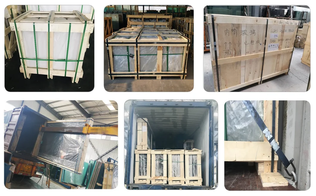 6.38mm 8.38mm 10.38mm Colored/Clear Laminated Glass as Safety Glass with PVB Interlayer