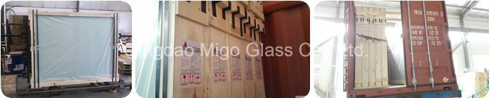 PVB Interlayer Laminated Buildling Glass for Facades, Partition, Door
