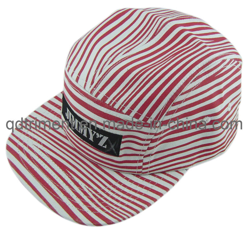 Custom Screen Print Flat Bill Snapback Camper Cap (TMFL9214)