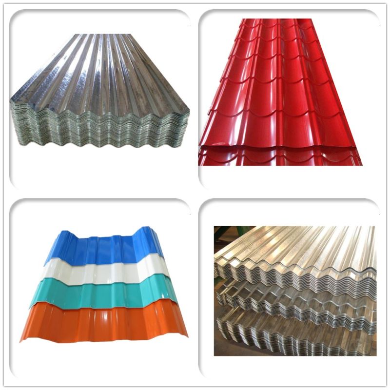 Metal Roofing Sheet Price 55%Al Gl Aluzinc Coating Roofing Steel Sheet From China