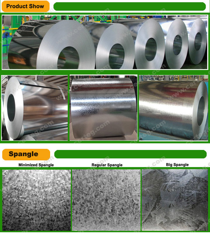 Zinc Coating SGCC Zero Spangle Gi Steel Sheet From Factory