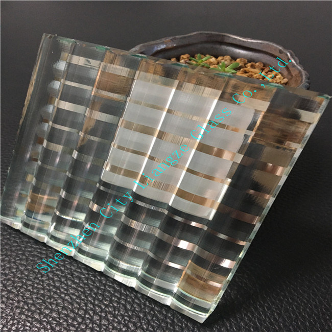 Simple Style Clear Laminated Glass/Art Glass/Decorative Glass