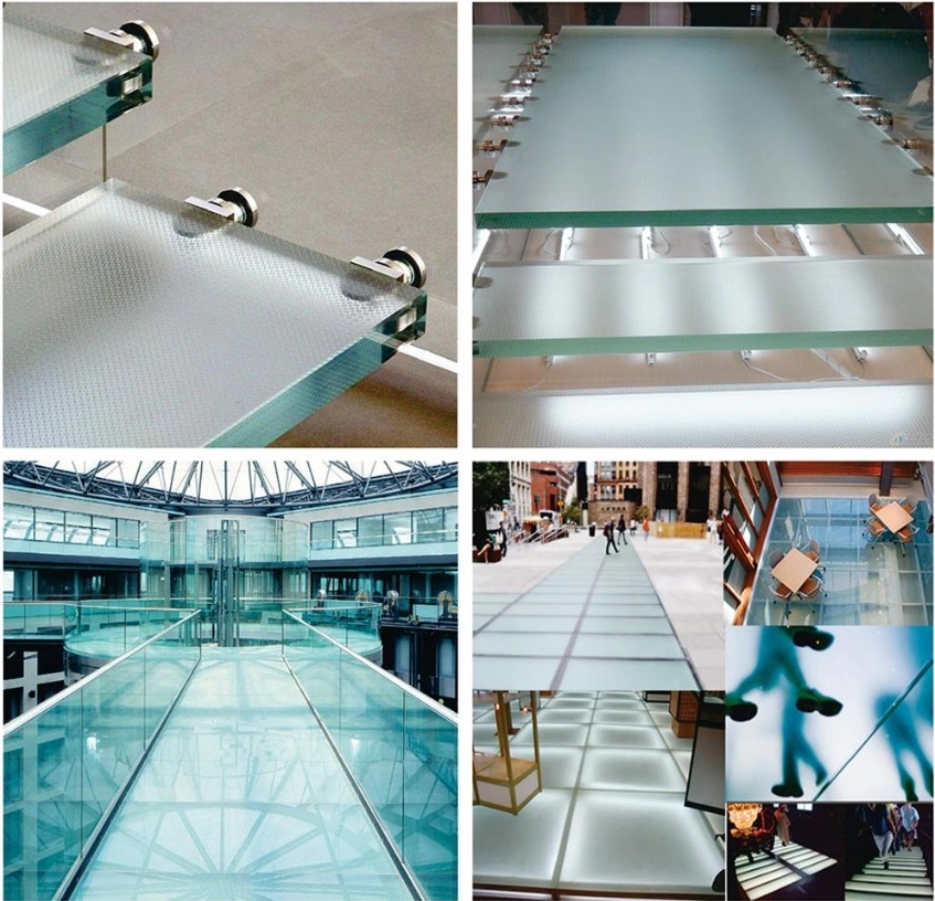 Anti-Slip Glass Stair Treads, Laminated Glass Stairs, Glass Floors and Railings