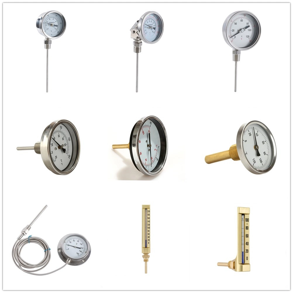 120c Water Thermometer-Hot Water Thermometer-Steam Boiler Temperature Gauge