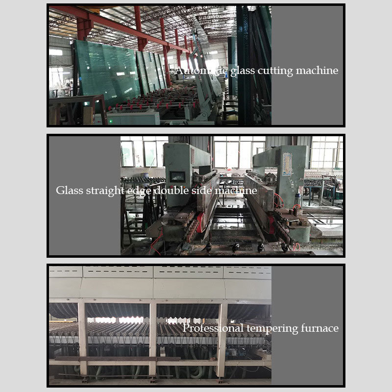 Toughened Laminated Glass Custom Size Safety Clear Tempered Laminated Glass