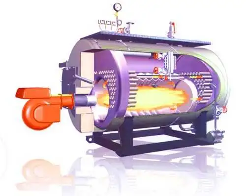 Wns Series Oil Burning Boiler (Gas_ Fired Boiler) Made in China