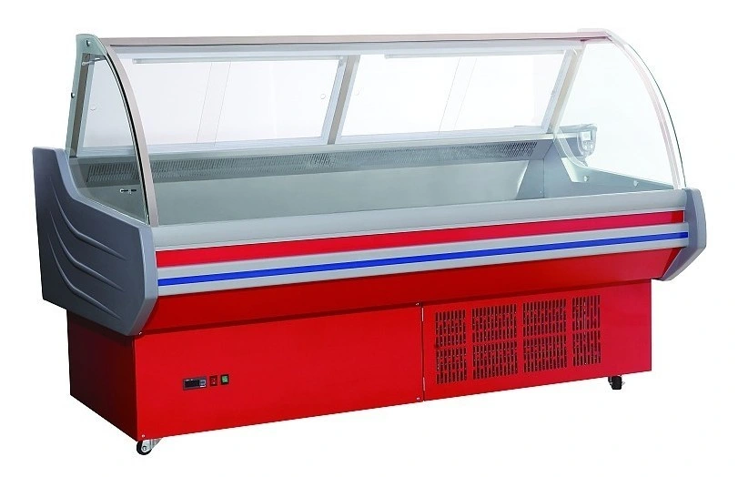 Import Quality Compressor Beef Meat Refrigeration with Glass Door Cover Display Chiller