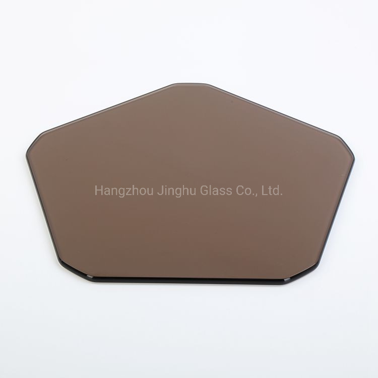 6mm Clear Tempered Toughened Glass Round Table Top Glass with 25mm Bevel Edge