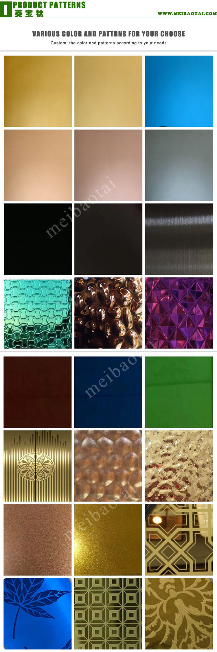 Black Mirror Finish Stainless Steel Sheets Elevator Decorative Sheet Panel Anti-Fingerprint Coating Stainless Steel