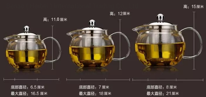 High Borosilicate Glass Water Pot Glass Jar Glass Kettle Glass Jug