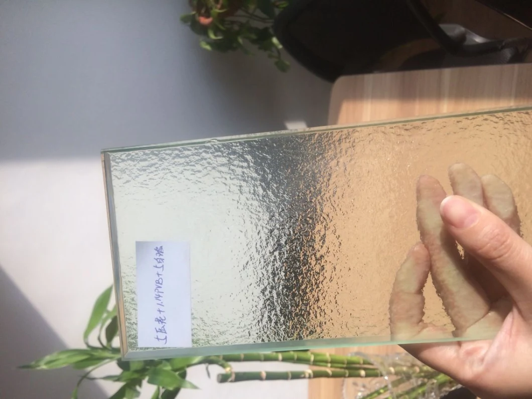 4.38mm-21.52mm China Clear Colored PVB Tempered Laminated Glass for Balcony