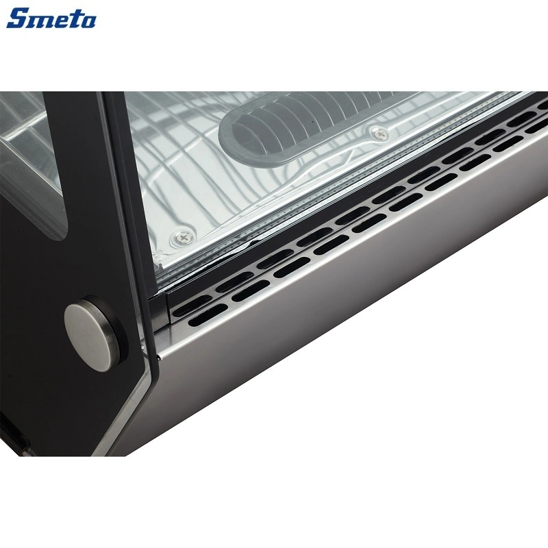 Smeta 160L Front Curved Glass Display Refrigeration Equipment Cake Showcase