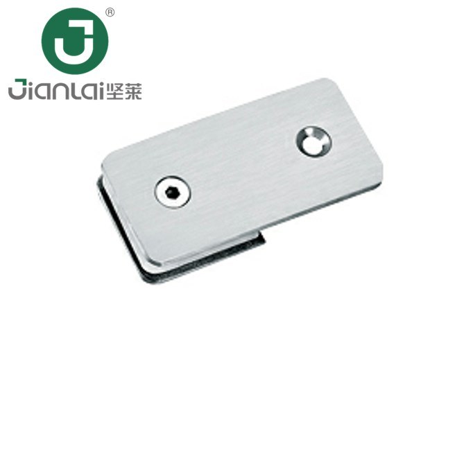 180 Degree Wall to Glass Punch Clamp Glass Door Hinge