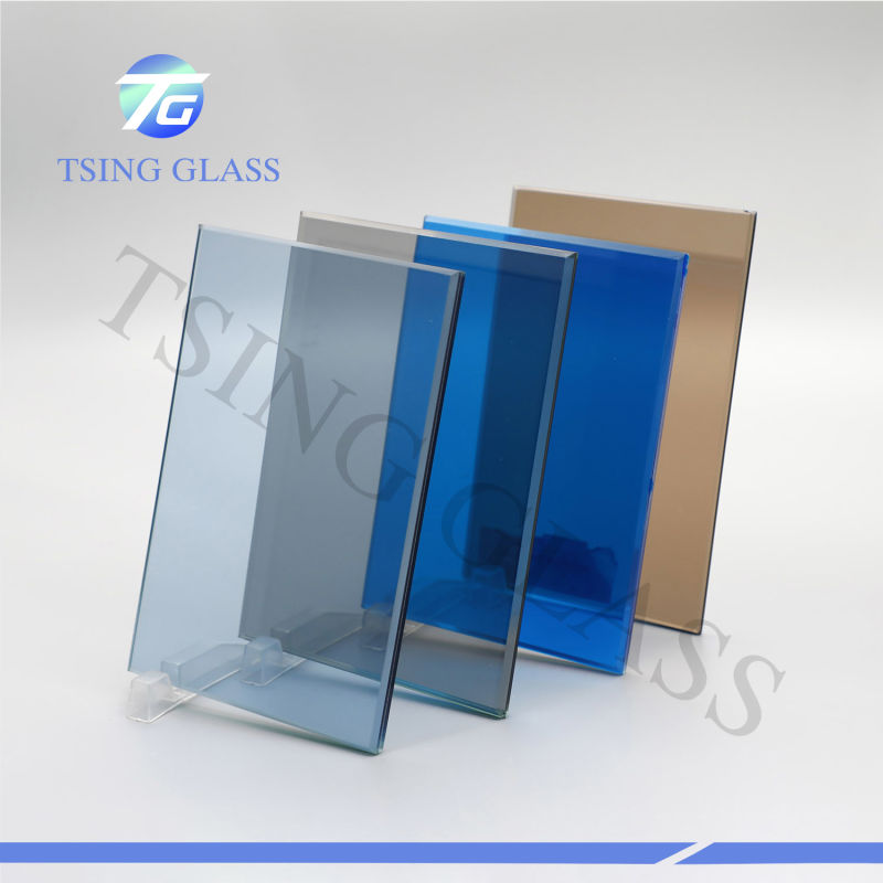 5.38mm-12.76mm Edge Polished Clear or Colored Safety Laminated Tempered/Toughened Glass/Building Glass