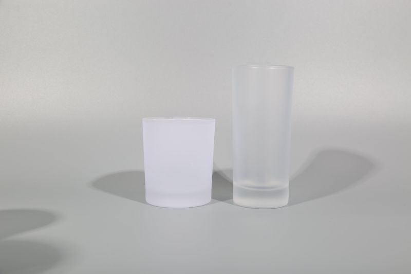 Sublimation Blank 10oz Coated Frosted Whiskey Glass Forsublimation