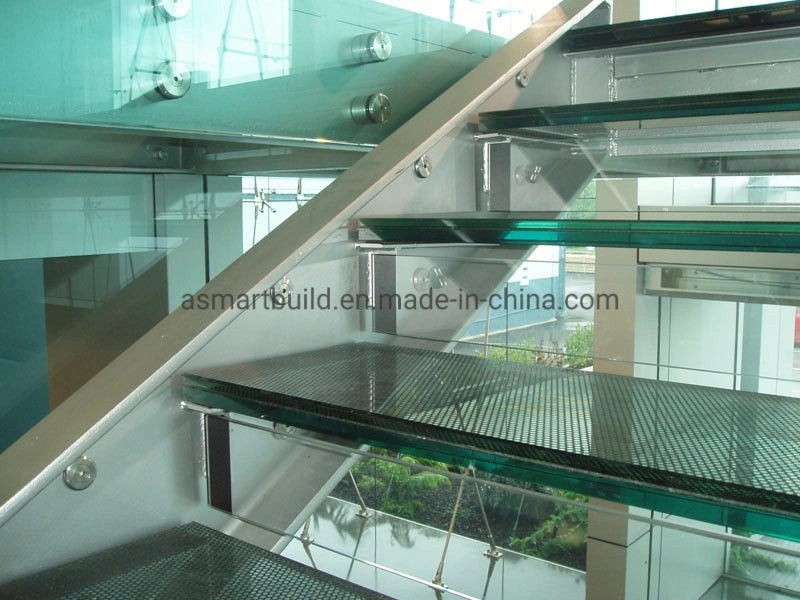 Anti-Slip Glass Floor/ Anti-Slip Bridge Glass/ Anti-Slip Design OEM with Professional Glass Factory