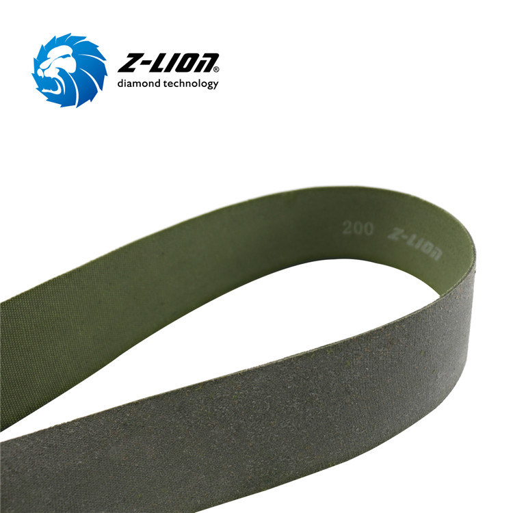 New Zlion Resin Diamond Polishing Belt for Stairs/Railing/Sheet Glass Dry Grinding
