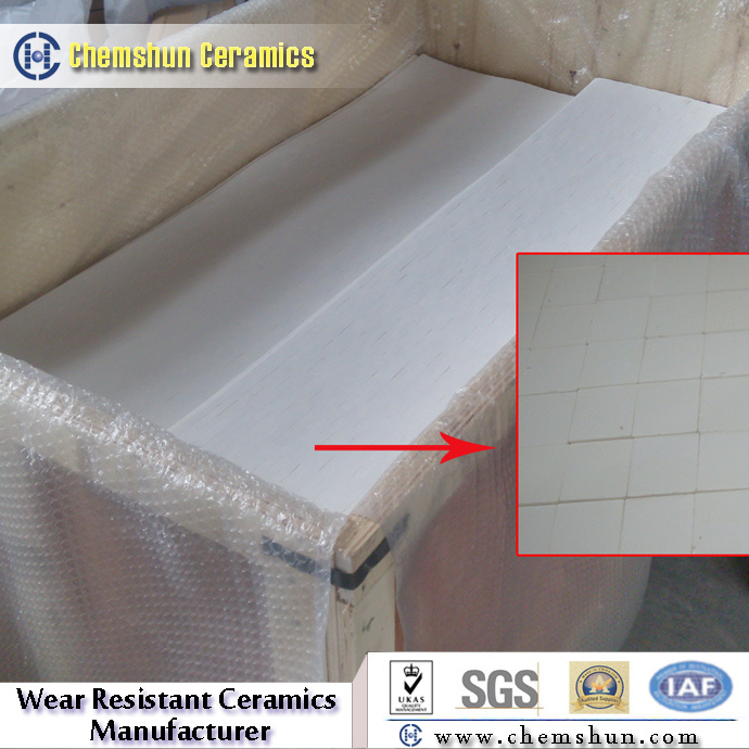 Easy to Install High Wear-Resisting Alumina Ceramic Mosaic Ceramic Sheet