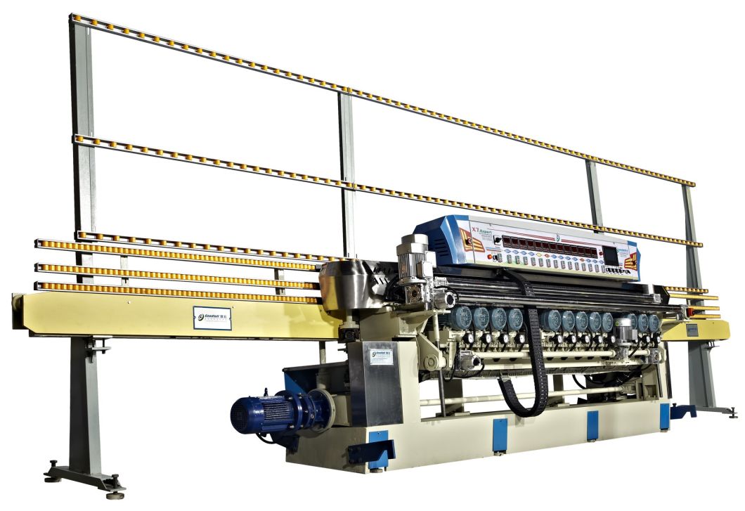 11 Spindles Automatic Glass Beveling Machine