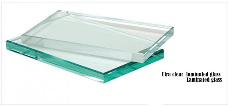 Sgp PVB Clear Flat or Curved Toughened Tempered Laminated Glass for Building Curtain Wall Windows and Door
