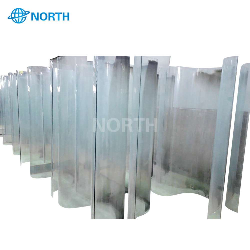 Hot Selling Curved Safety Glass for Curtain Wall Glass