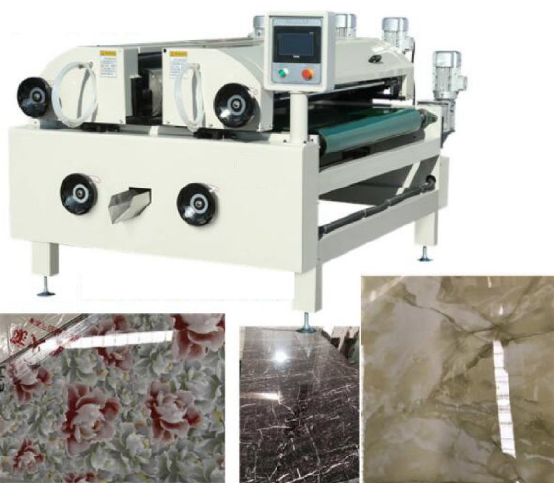 Glass UV Ink Roller Coating Line - Mobile Phone Cover Glass Protective Coating Coating Curtain Coater Line to Implement White Color in Brown Paper