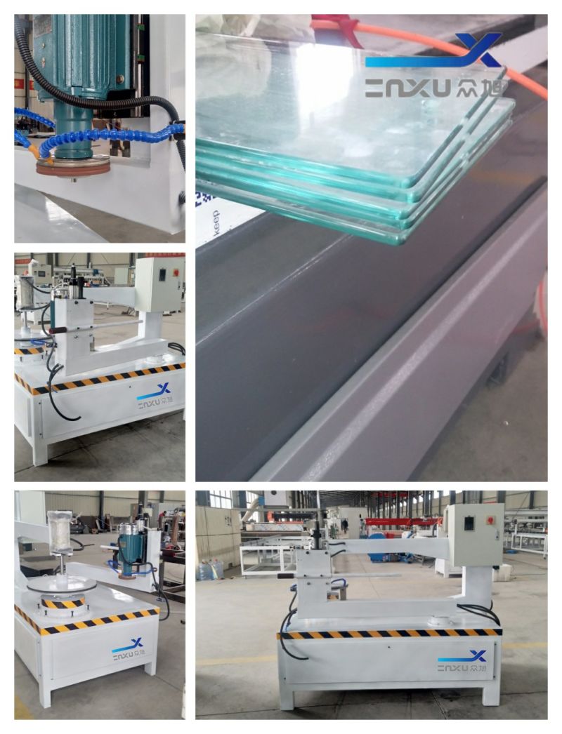 Zxm-By1 Round Edge Glass Polishing Grinding Machine Machinery