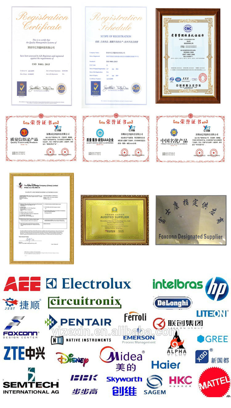 Electronic Screenprint/Dow: FPC/PCB/PMMA/Pet/ITO