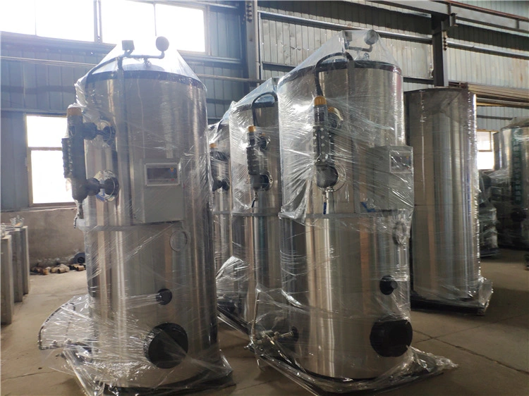Fruit Pulp Disinfection Steralization 100kg/H Vertical Diesel Fired Steam Boiler