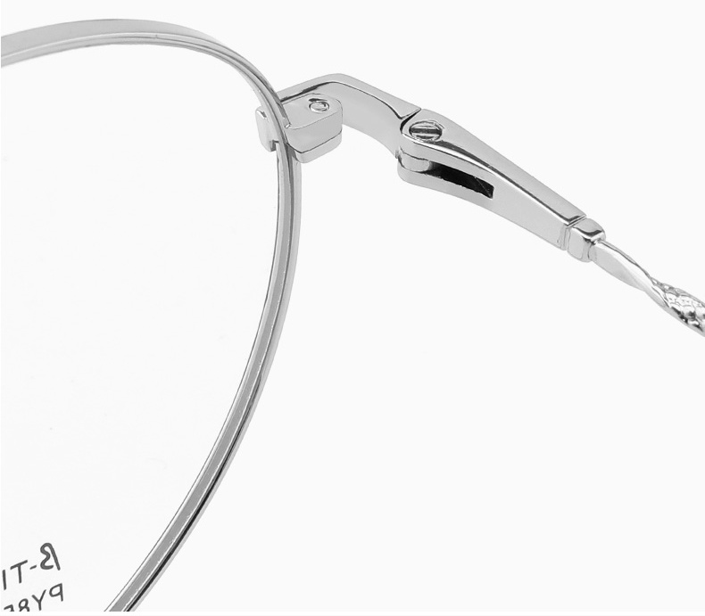 2021 Titanium Optical Glasses Frame Vintage Glasses Unisex Retro Round Designer Glasses